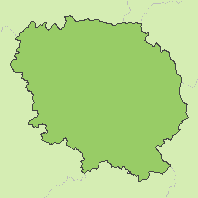 Carte du département de la Creuse